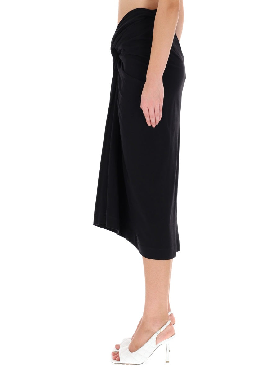 Dries Van Noten Women Draped "Herchive" Skirt DRIES VAN NOTEN