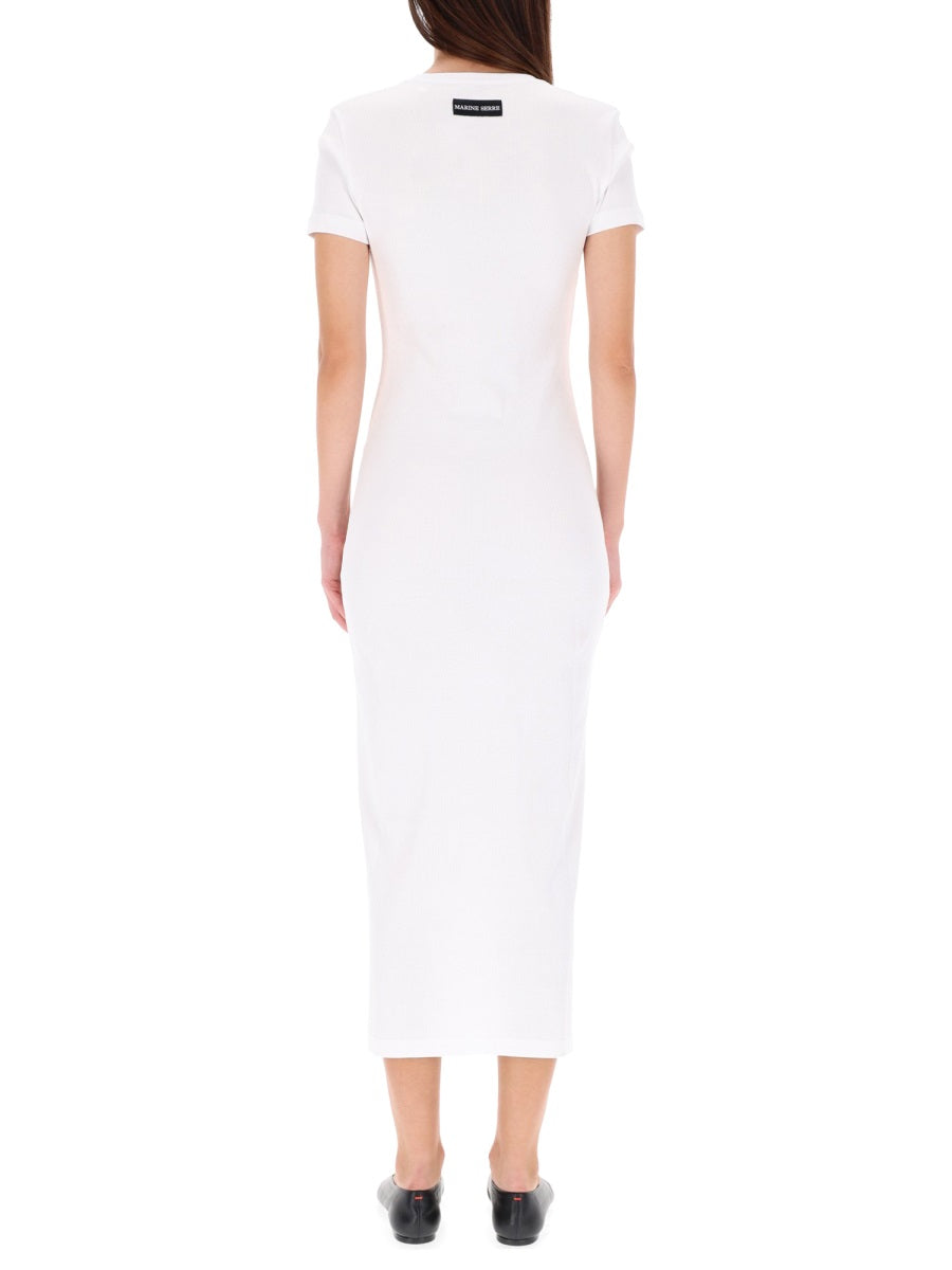 Marine Serre Women Midi Dress "Moon" MARINE SERRE
