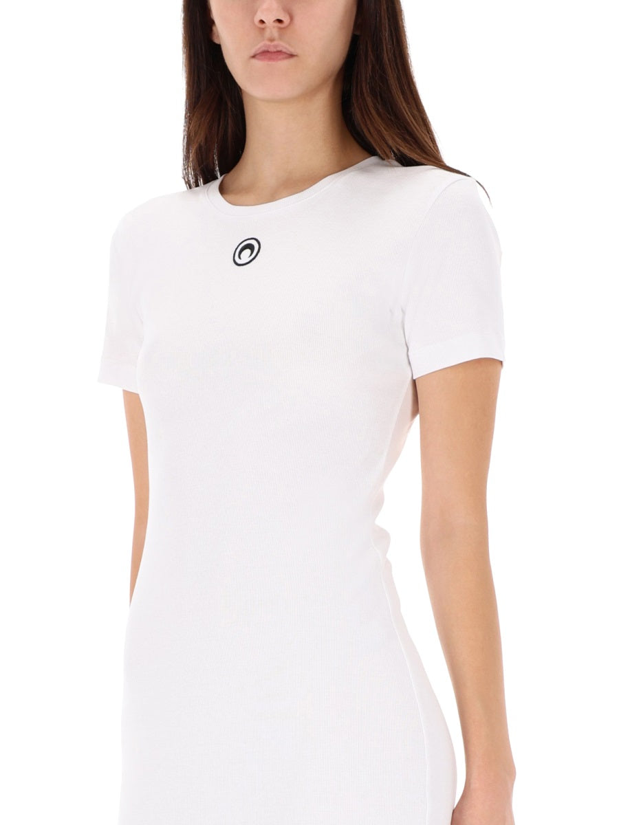 Marine Serre Women Midi Dress "Moon" MARINE SERRE