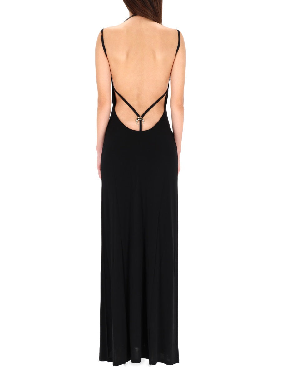 Marine Serre Women Long Jersey Dress MARINE SERRE