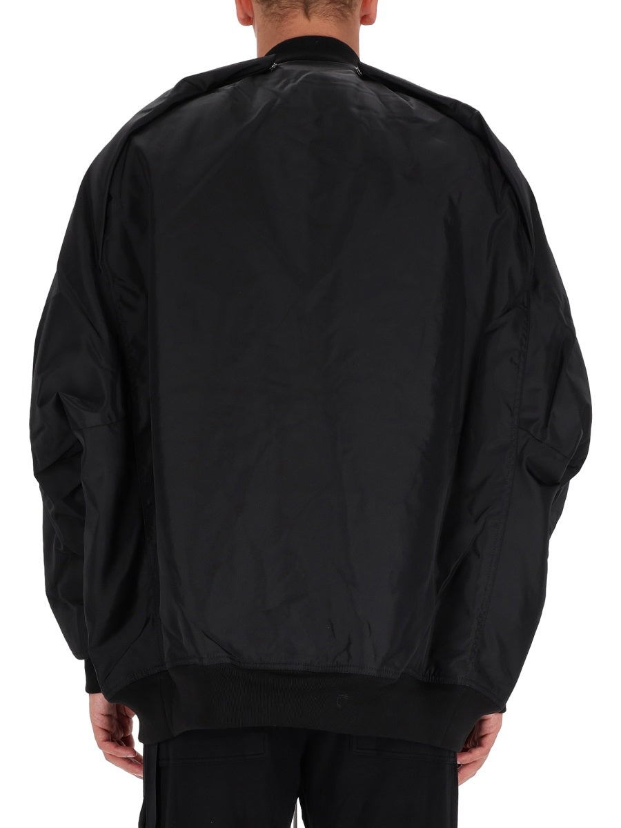 Rick Owens Drkshdw Men Bomber Jacket "Convertible Jumbo Peter Flight" RICK OWENS