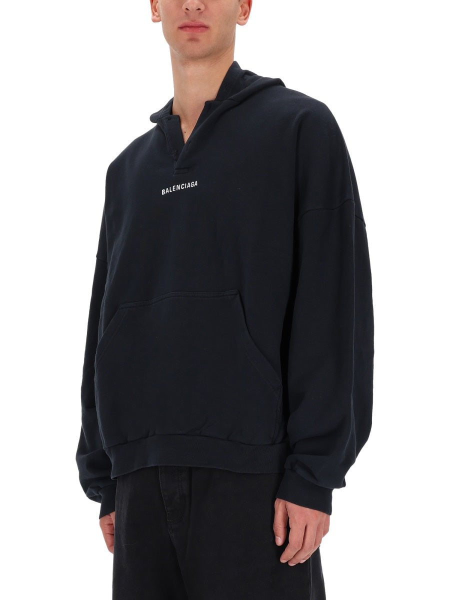 Balenciaga Men Sweatshirt With Logo BALENCIAGA