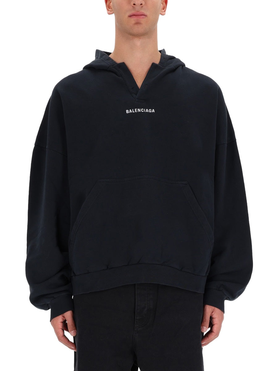 Balenciaga Men Sweatshirt With Logo BALENCIAGA