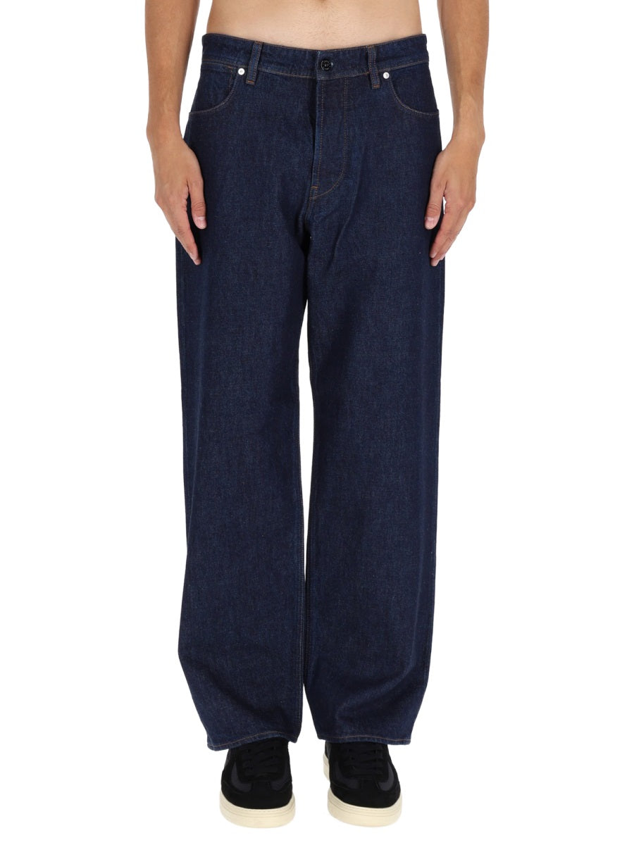 Stone Island Men Indigo Denim Pants