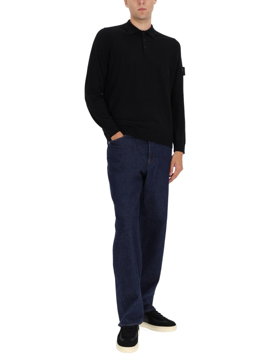 Stone Island Men Indigo Denim Pants