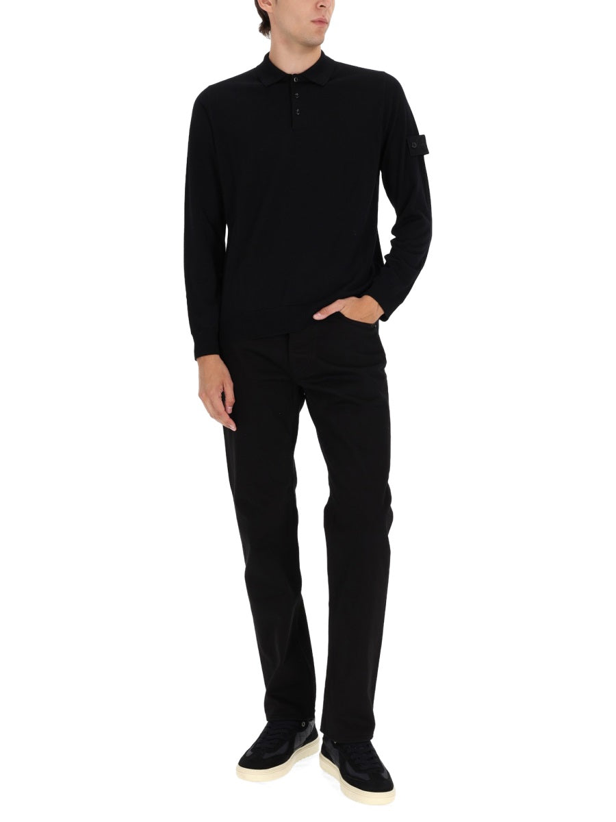 Stone Island Men Regular Fit Denim Pants STONE ISLAND