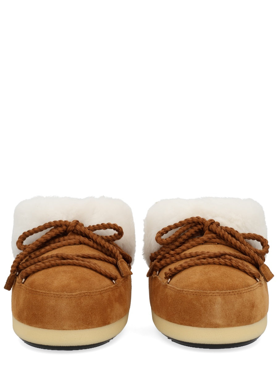 Moon Boot Unisex Leather "Evx" Mules MOON BOOT