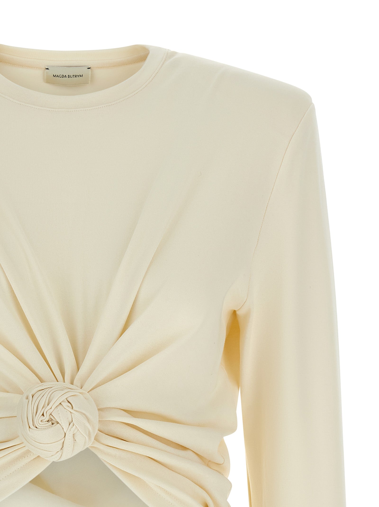 Magda Butrym Women 'Blouse 14 Cream' Sweater MAGDA BUTRYM