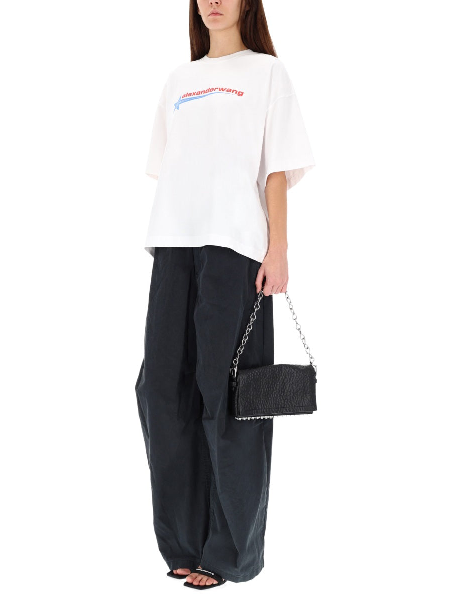 Alexander Wang Women T-Shirt With Logo ALEXANDER WANG