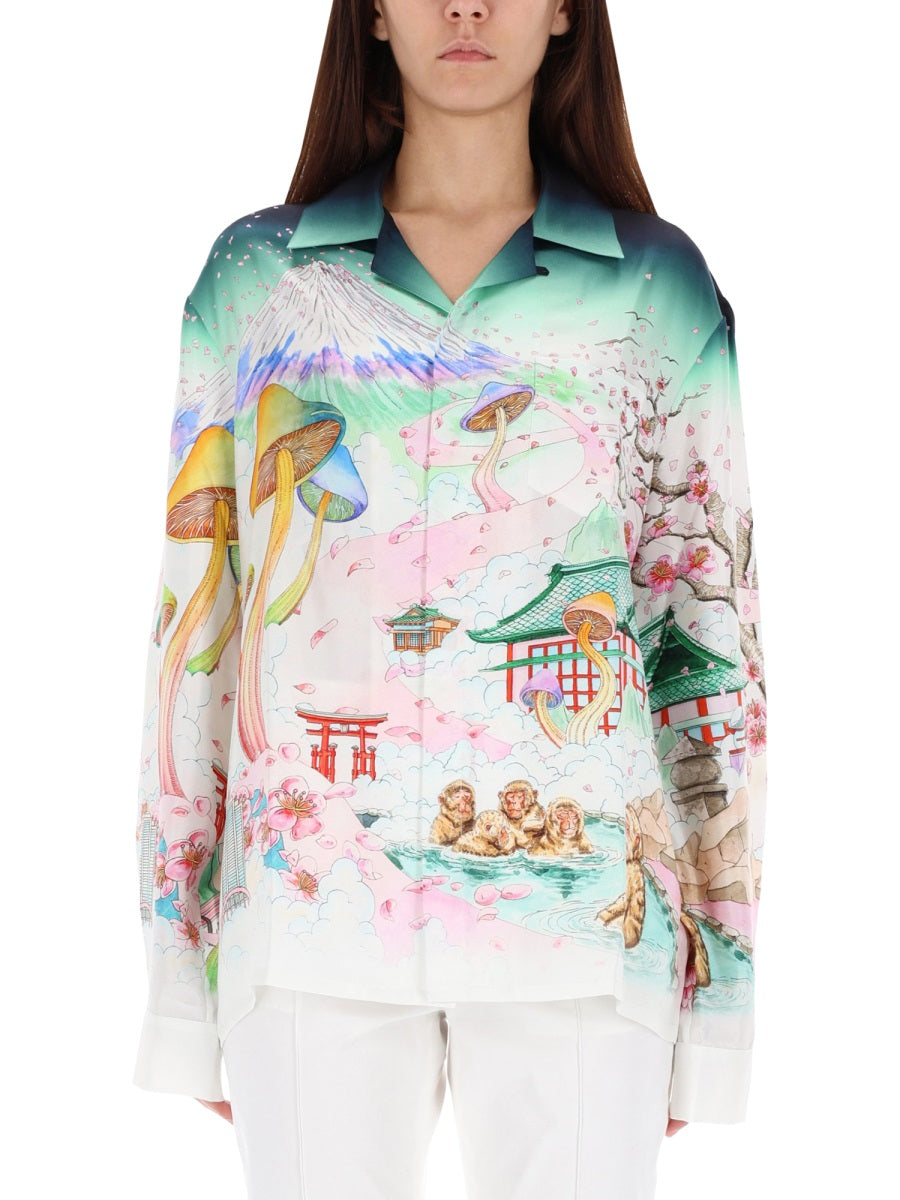 Casablanca Women "Flower" Print Shirt CASABLANCA