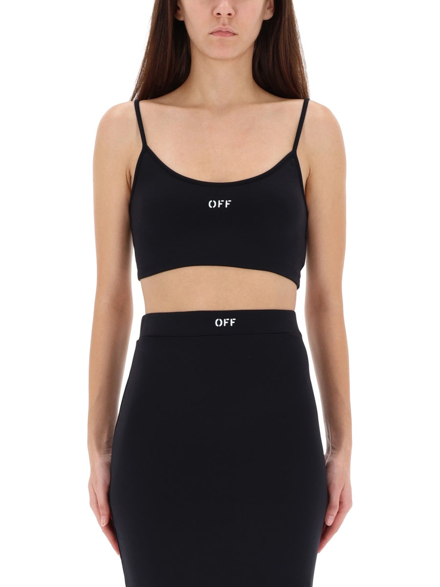 Off-White Women Top With Thin Straps OFF-WHITE