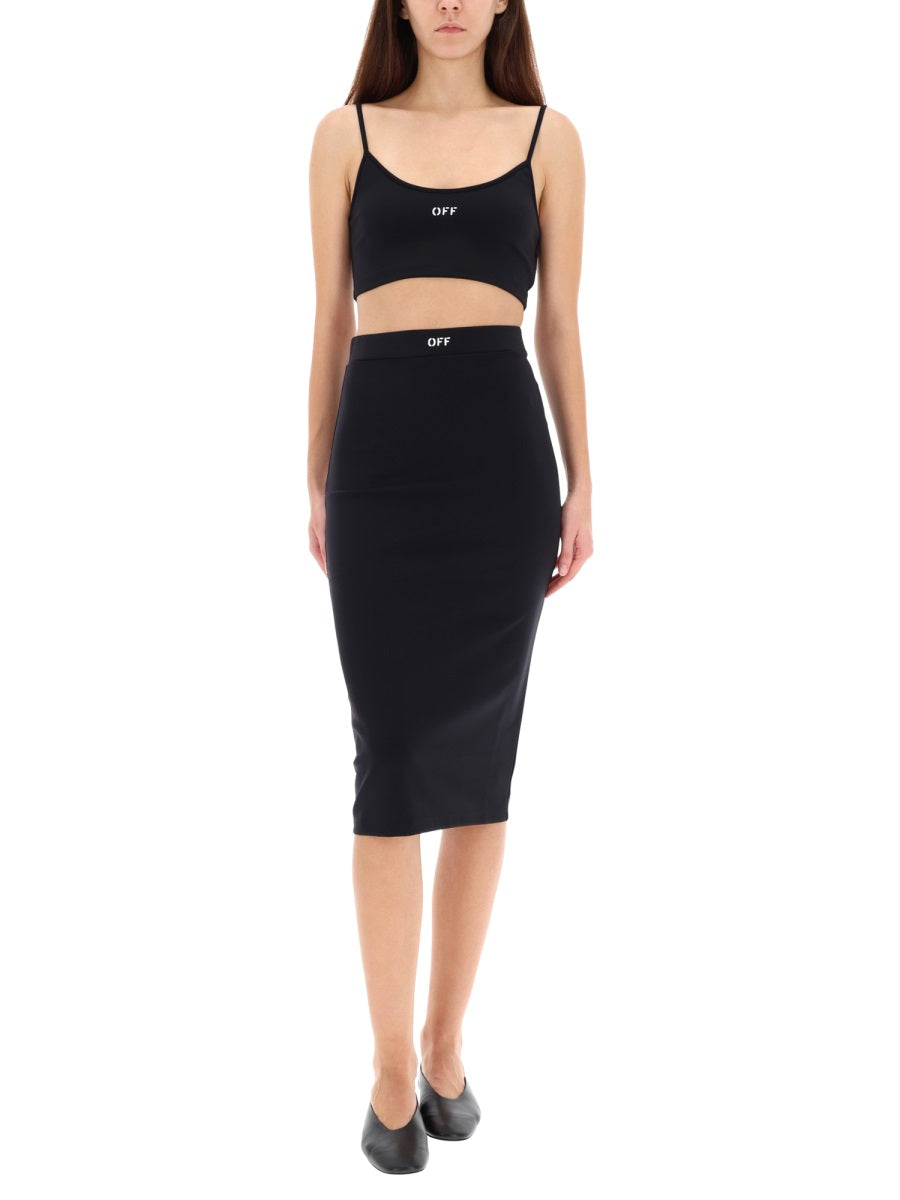 Off-White Women Top With Thin Straps OFF-WHITE