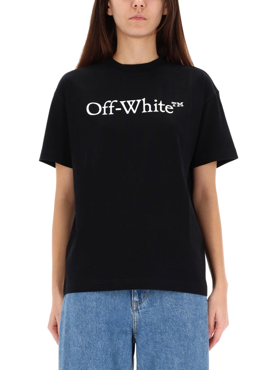 Off-White Women T-Shirt With Logo OFF-WHITE