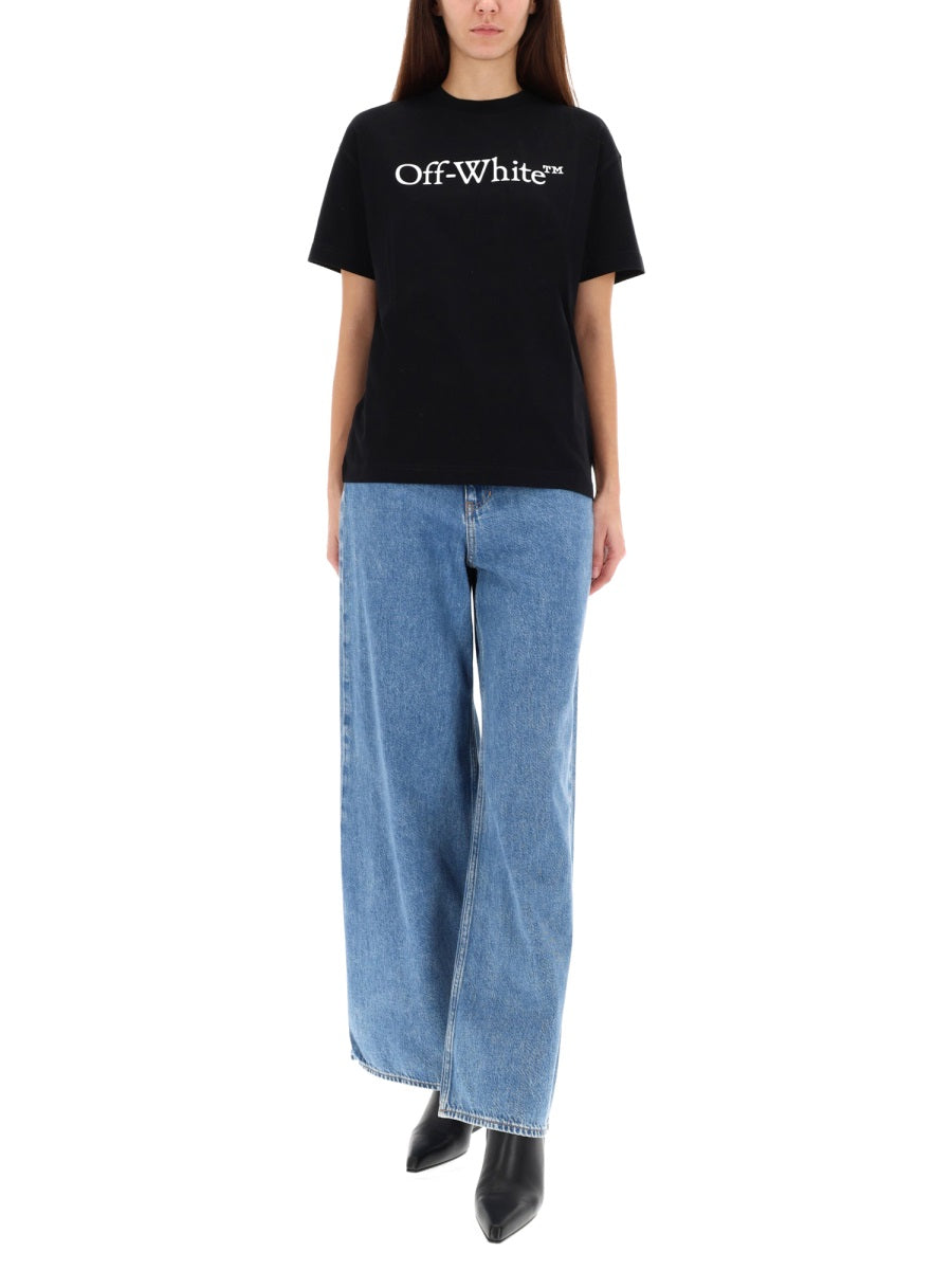 Off-White Women T-Shirt With Logo OFF-WHITE