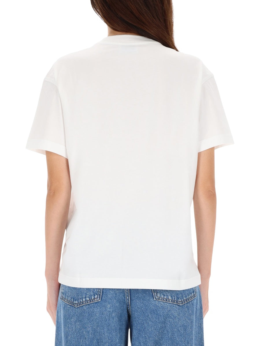 Off-White Women T-Shirt With Logo OFF-WHITE