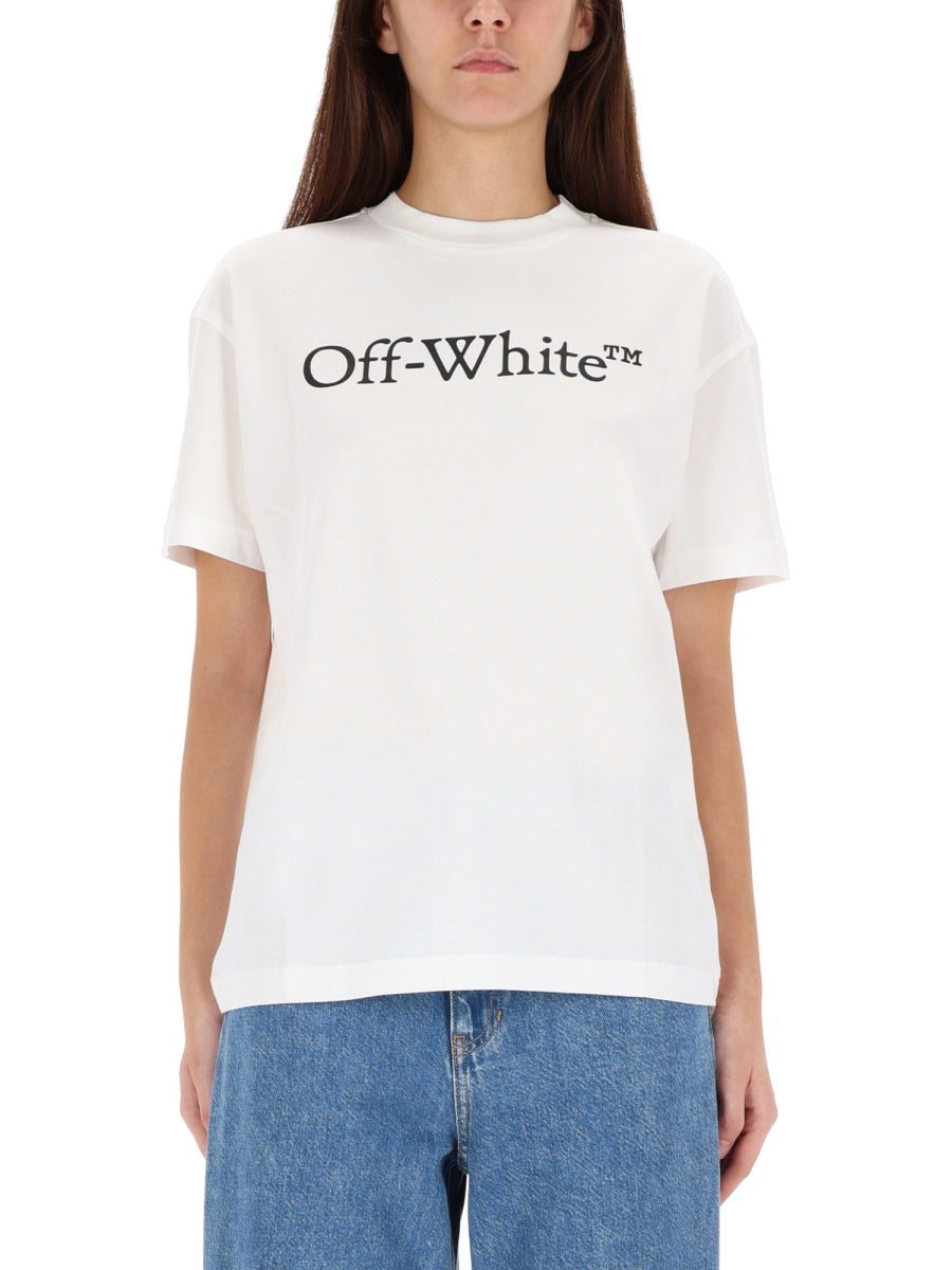 Off-White Women T-Shirt With Logo OFF-WHITE