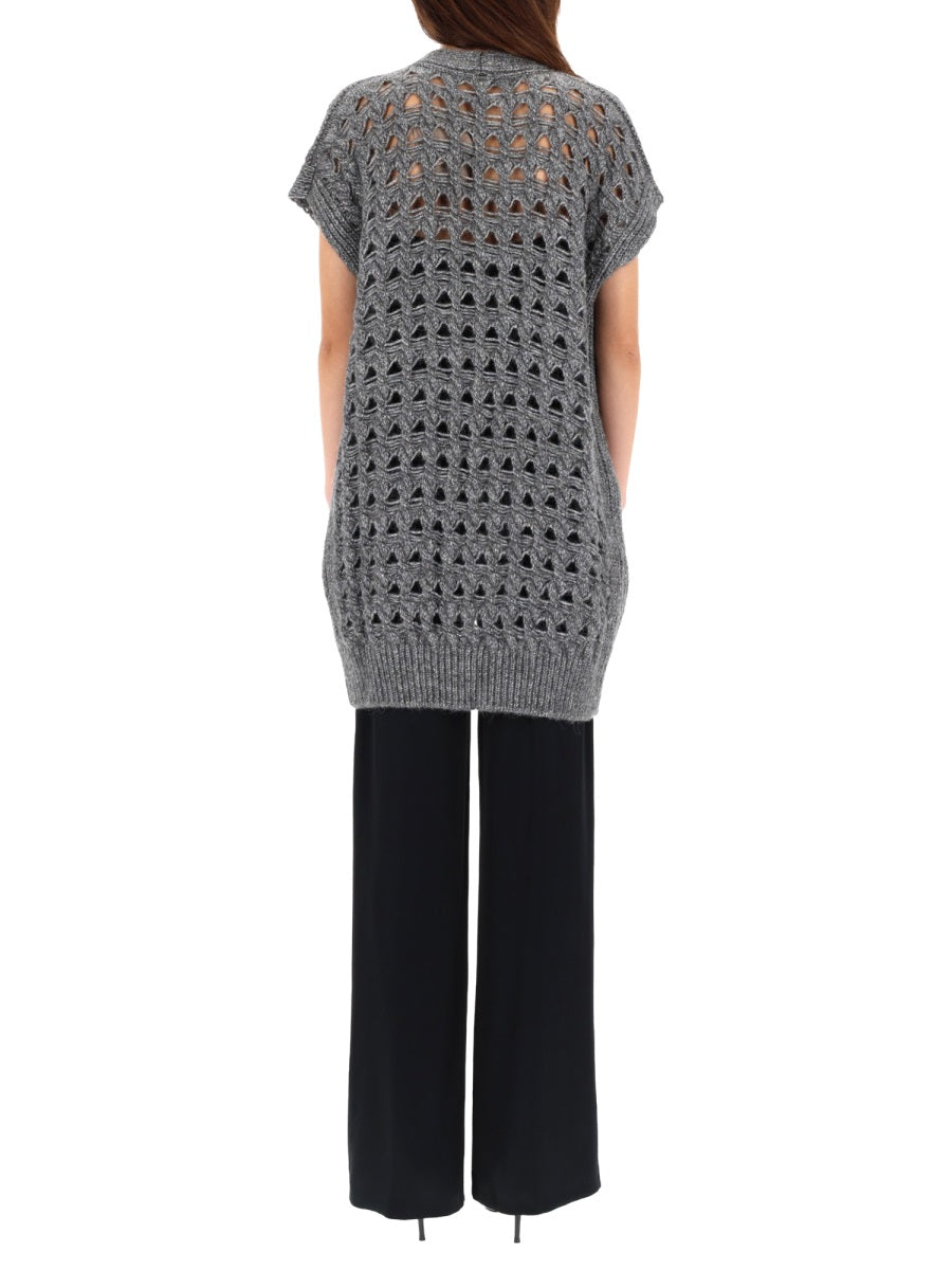 Herno Women Vest With Perforated Workmanship HERNO