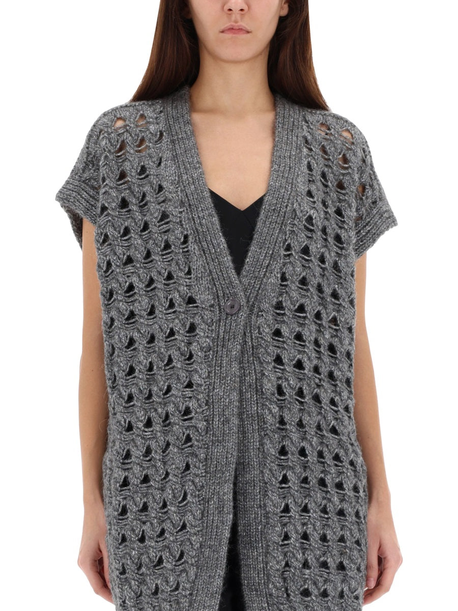 Herno Women Vest With Perforated Workmanship HERNO