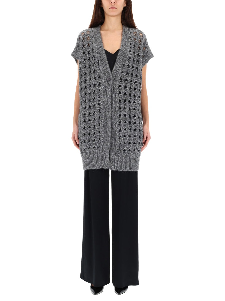 Herno Women Vest With Perforated Workmanship HERNO