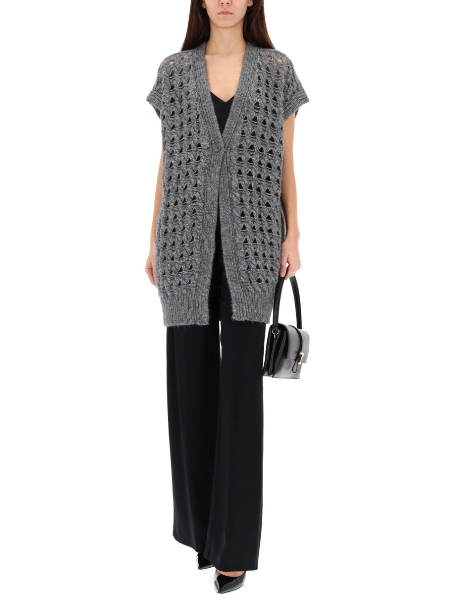 Herno Women Vest With Perforated Workmanship HERNO