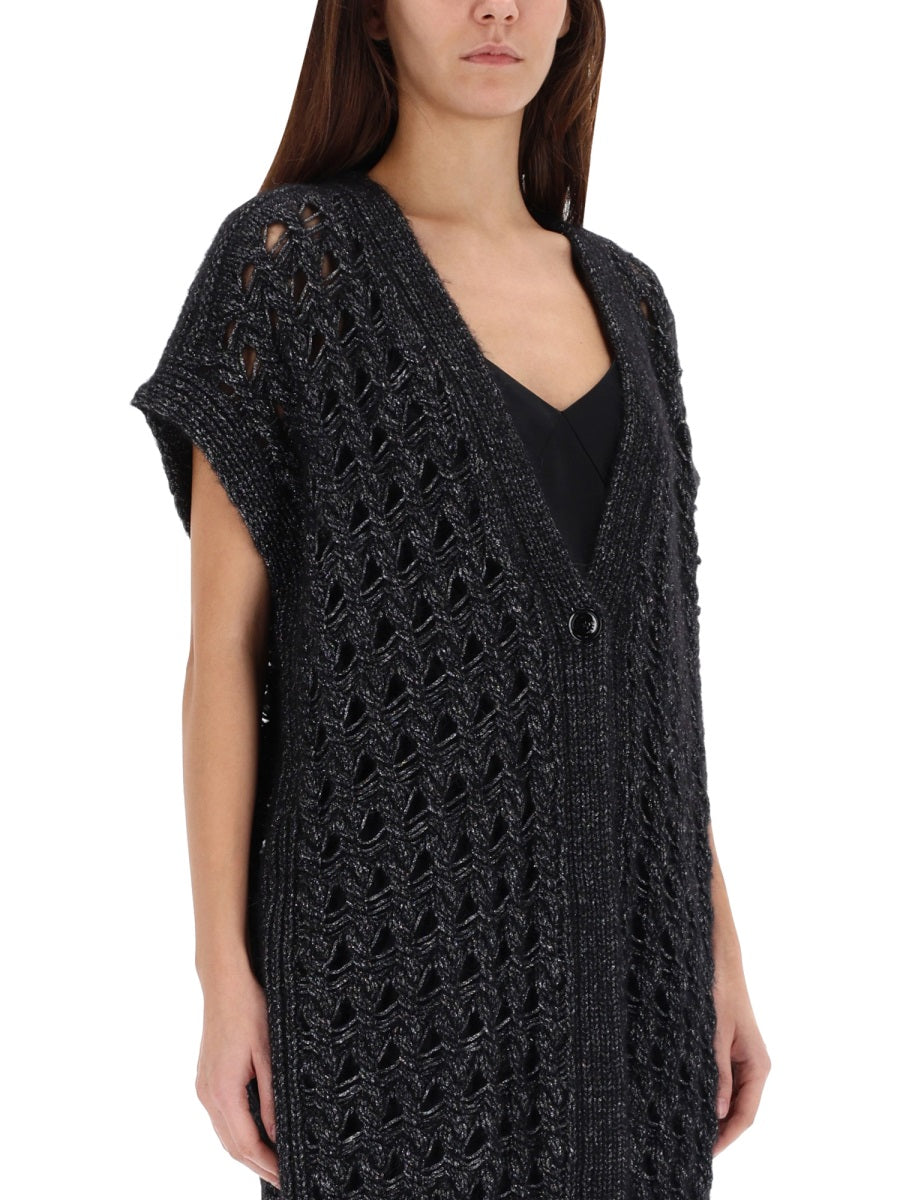 Herno Women Vest With Perforated Workmanship HERNO