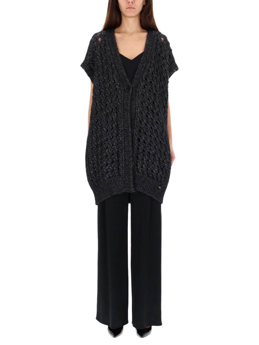Herno Women Vest With Perforated Workmanship HERNO
