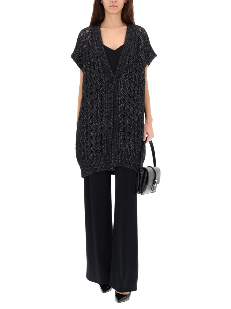 Herno Women Vest With Perforated Workmanship HERNO