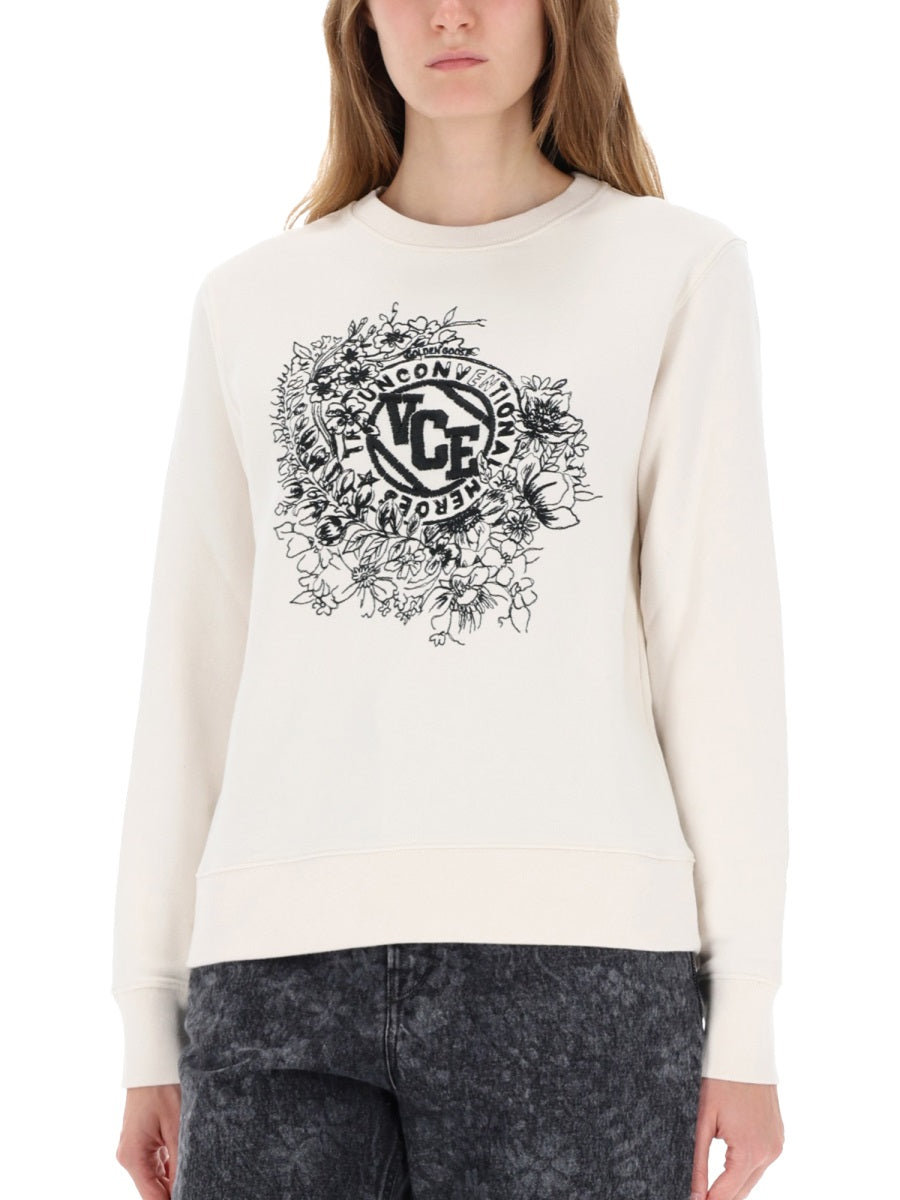 Golden Goose Women Sweatshirt With Embroidery GOLDEN GOOSE