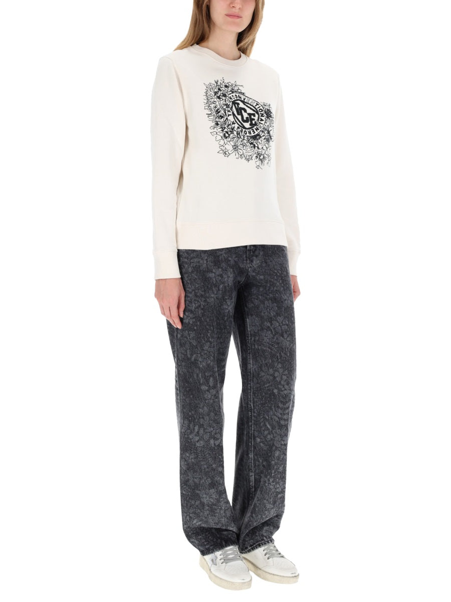 Golden Goose Women Sweatshirt With Embroidery GOLDEN GOOSE