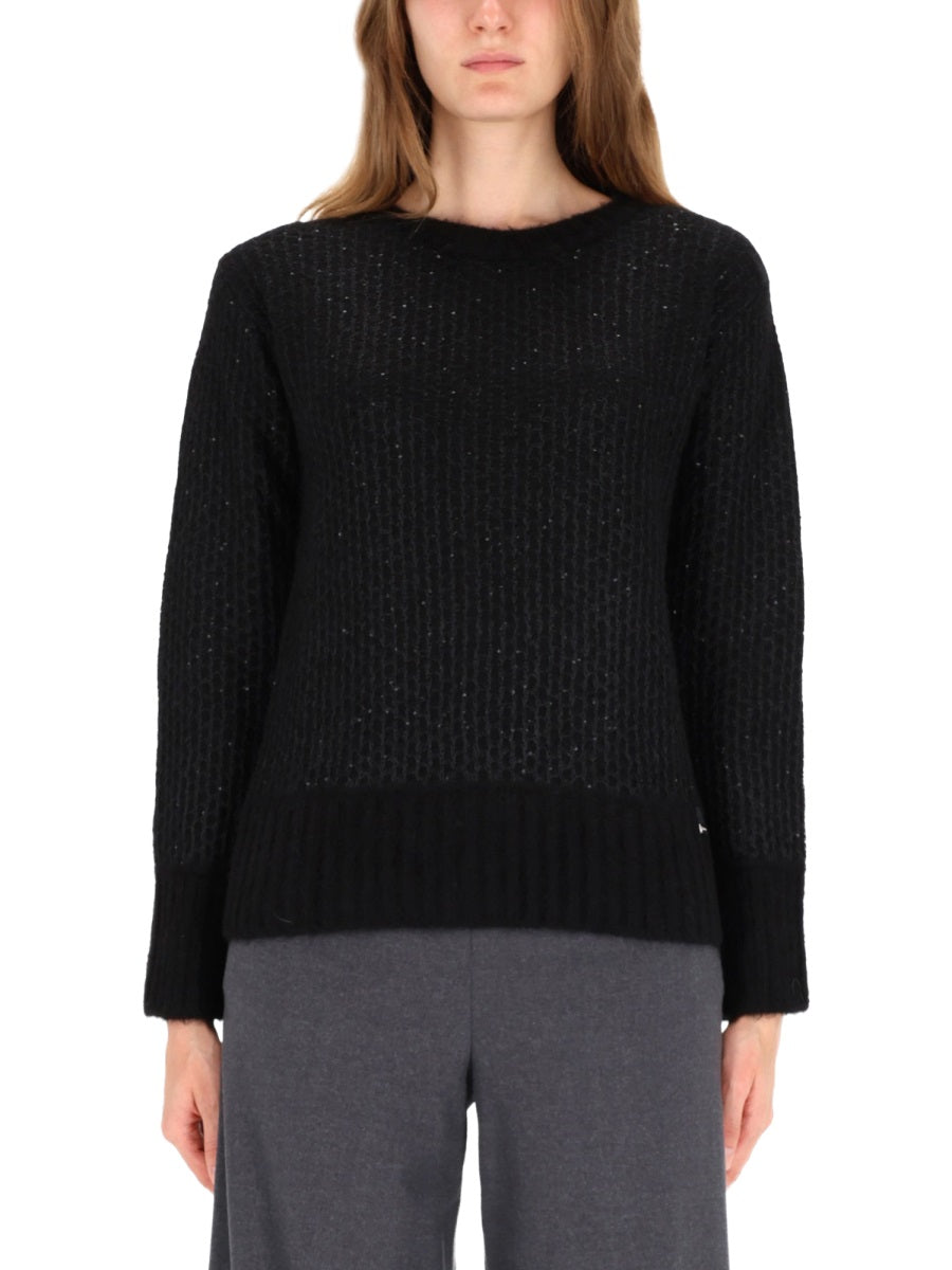 Herno Women Metallic Effect Sequin Jersey HERNO