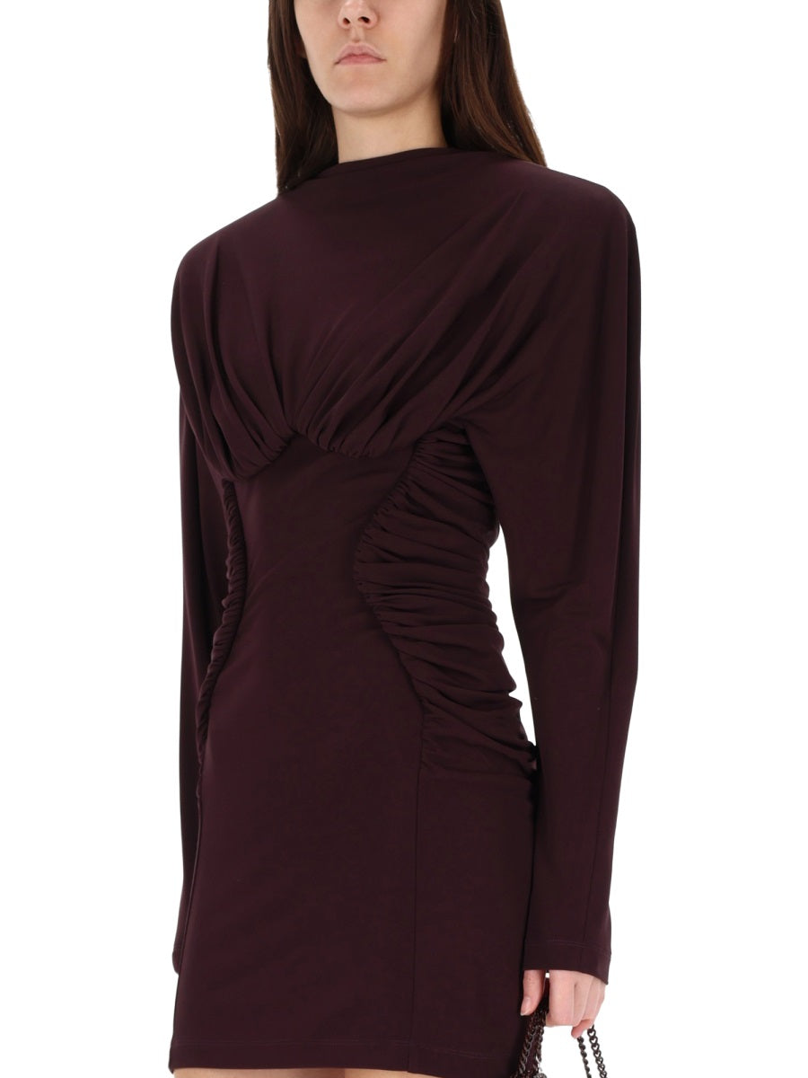 Stella Mccartney Women Pleated Mini Dress STELLA MCCARTNEY