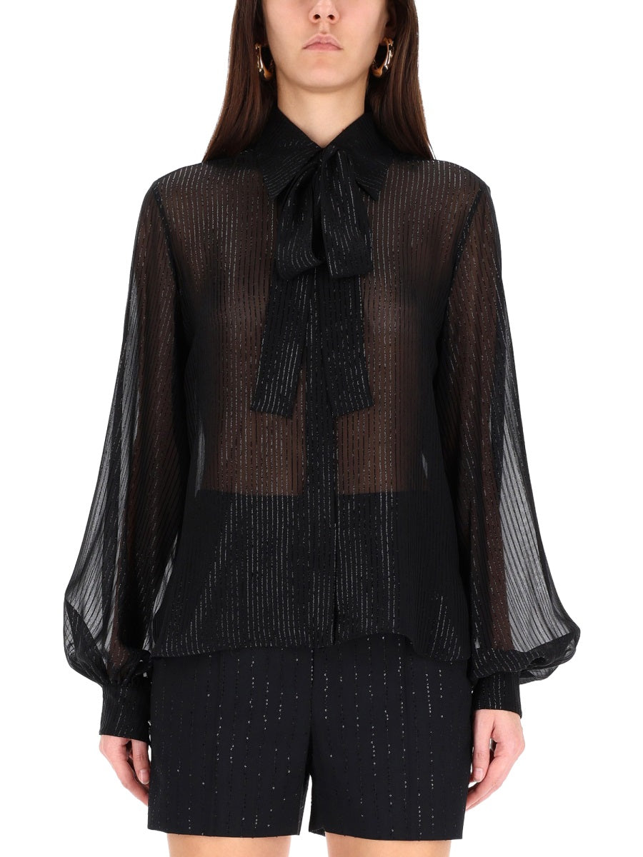 Max Mara Women Blouse With Bow MAX MARA