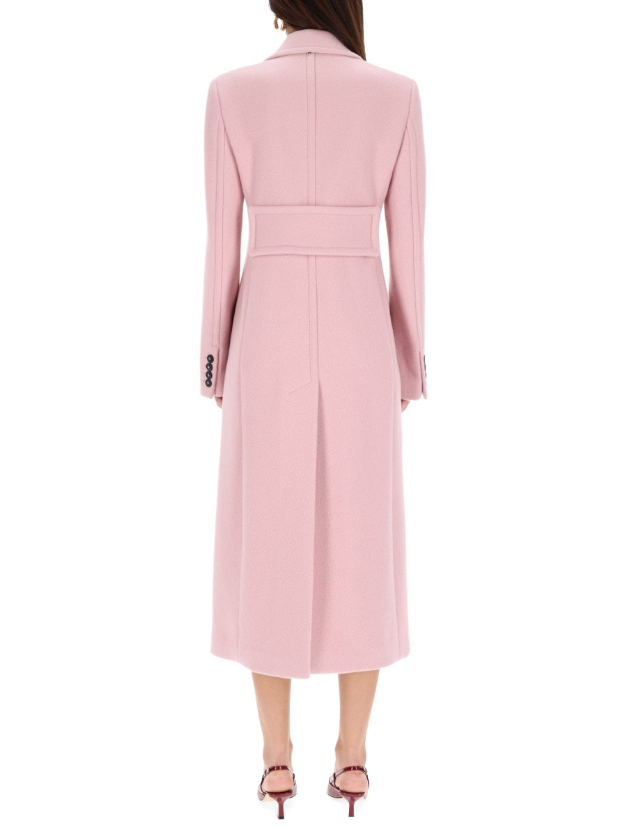 Sportmax Women Double-Breasted Coat SPORTMAX