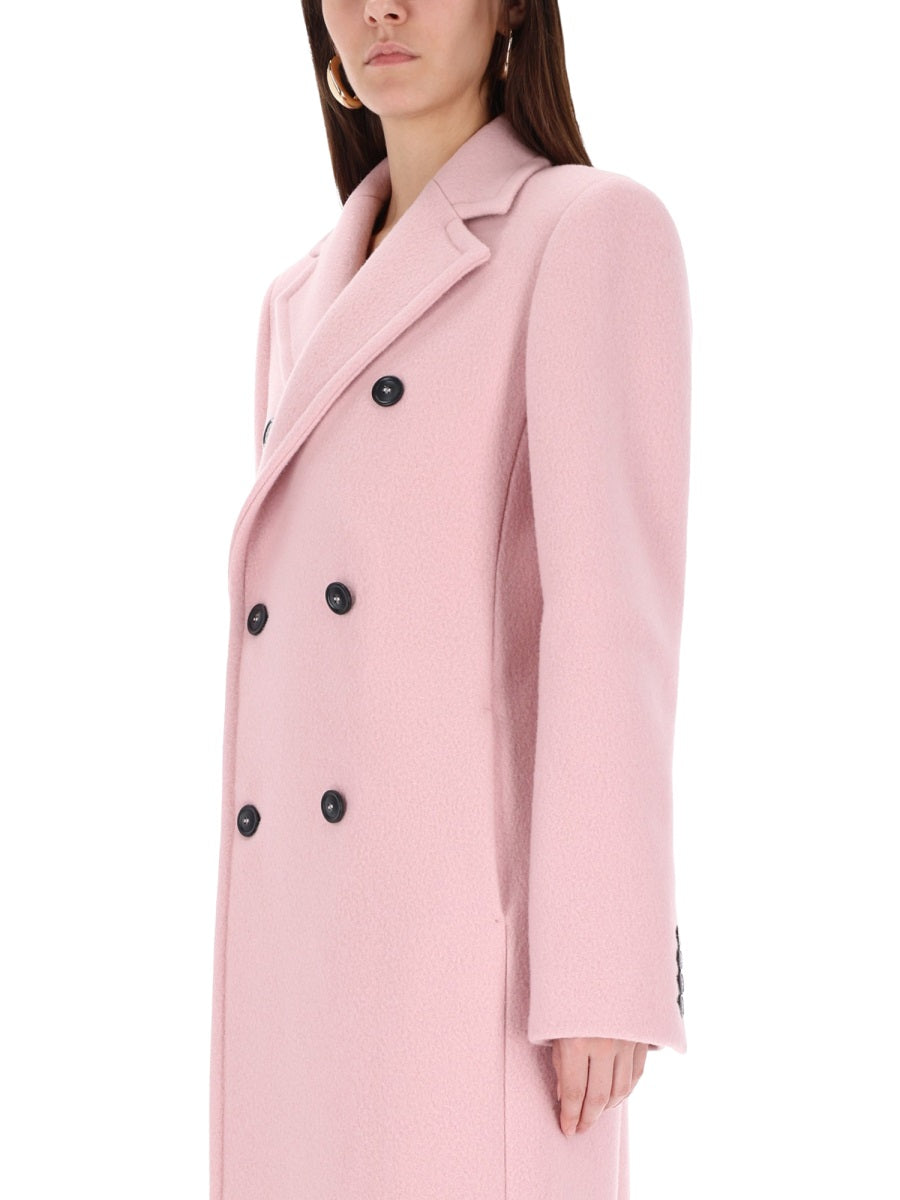 Sportmax Women Double-Breasted Coat SPORTMAX