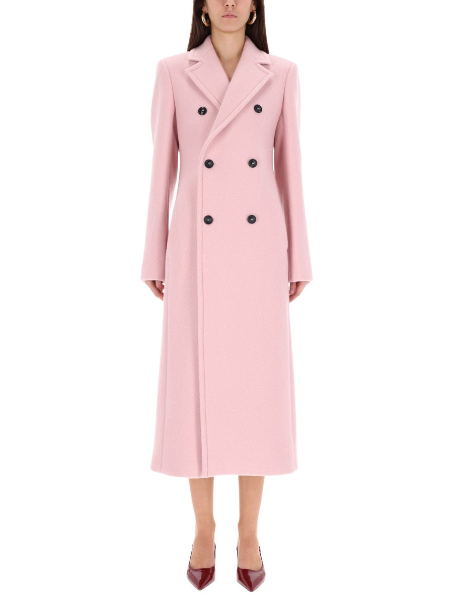 Sportmax Women Double-Breasted Coat SPORTMAX
