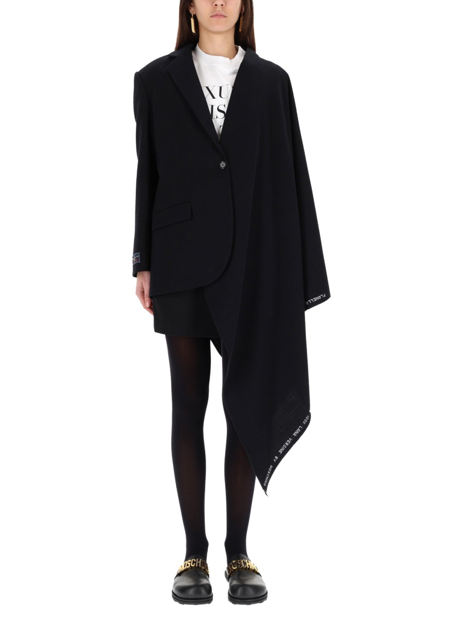 Moschino Women Wool Flannel Jacket MOSCHINO