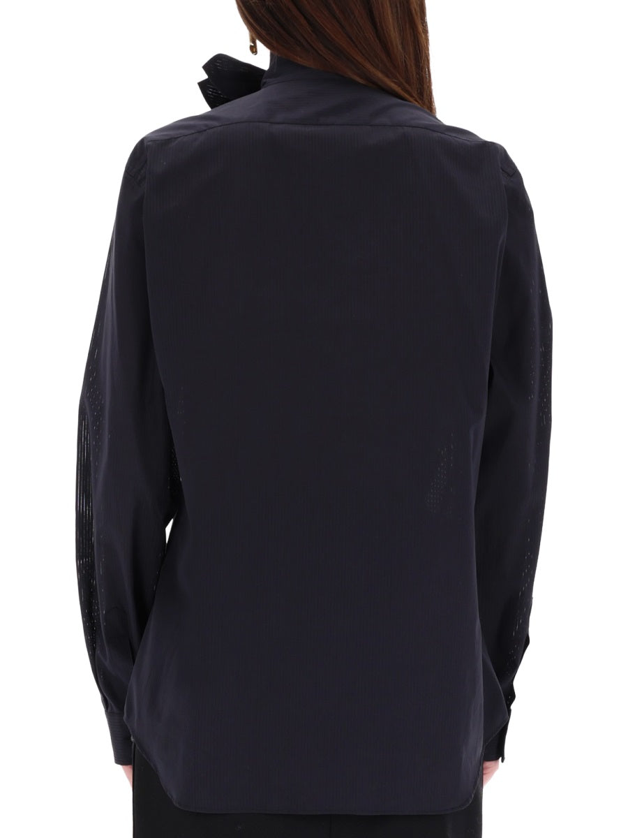 Moschino Women Cotton Poplin Jacquard Shirt MOSCHINO