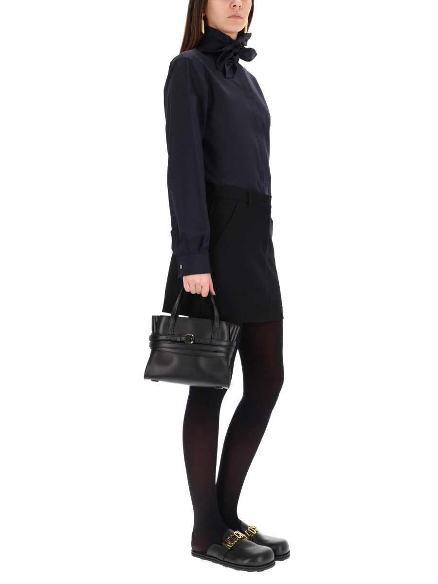 Moschino Women Cotton Poplin Jacquard Shirt MOSCHINO