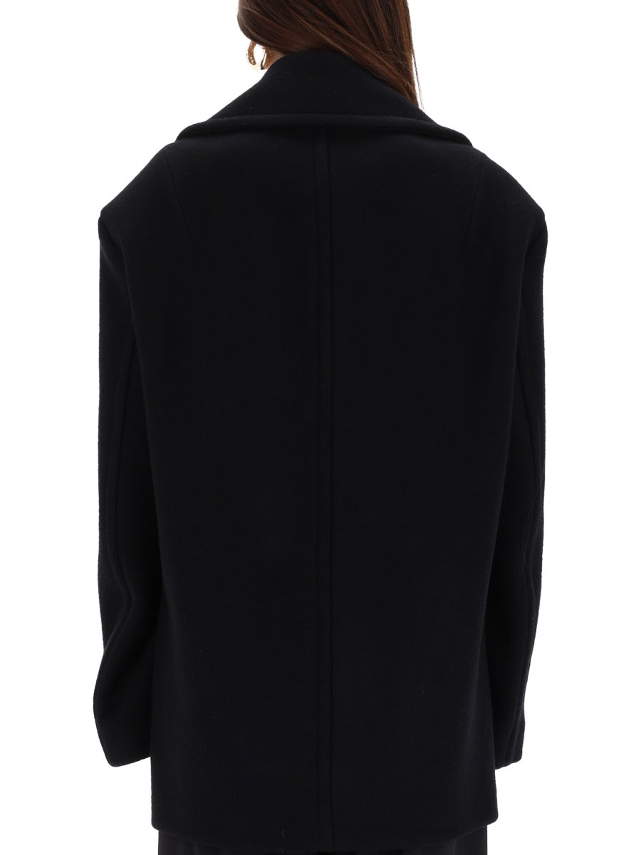 Sportmax Women Double-Breasted Coat SPORTMAX