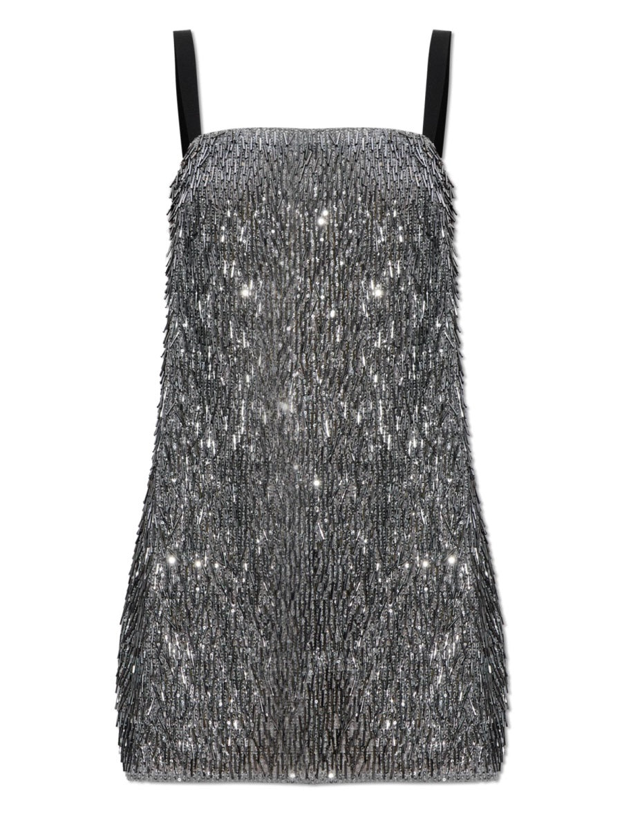 Dolce & Gabbana Women Sequined Mini Dress DOLCE & GABBANA