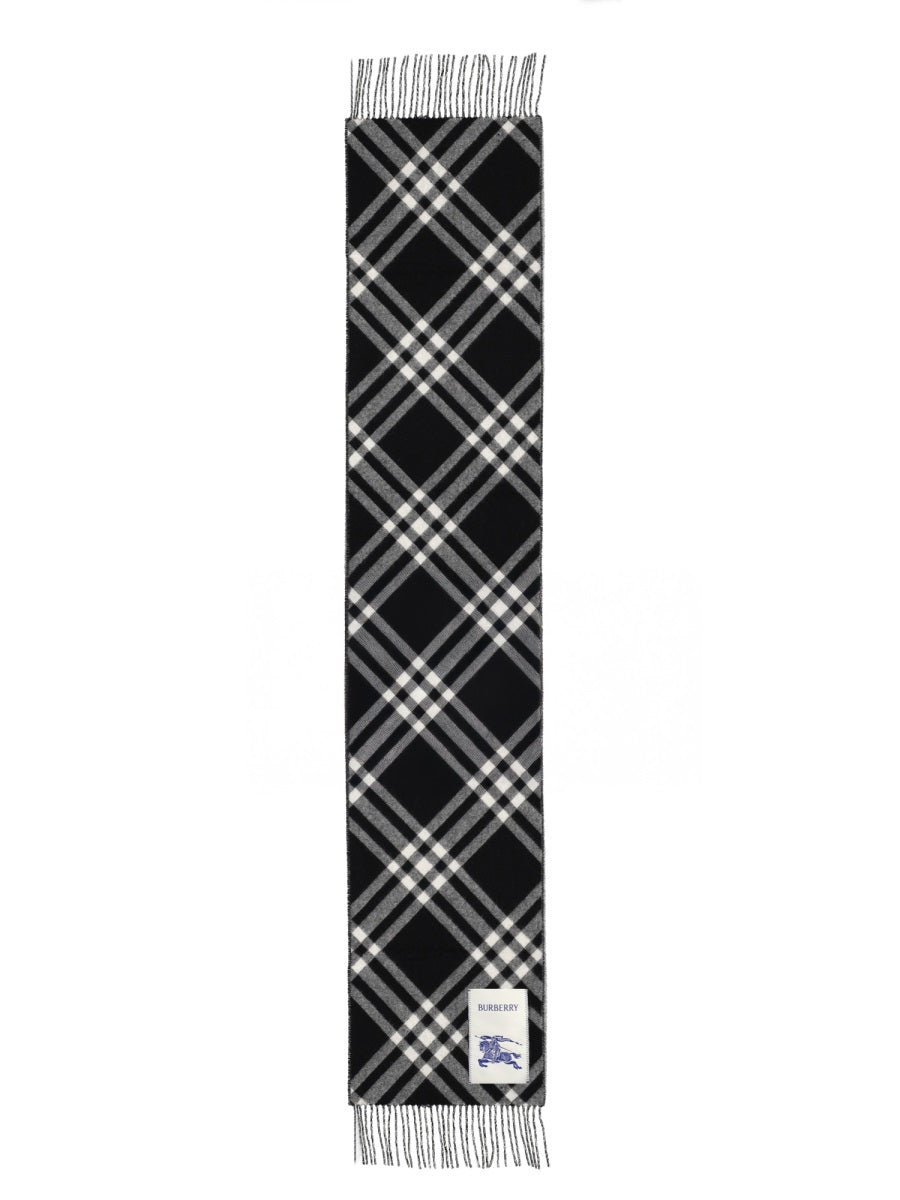 Burberry Women Sciarpa In Cashmere Check BURBERRY