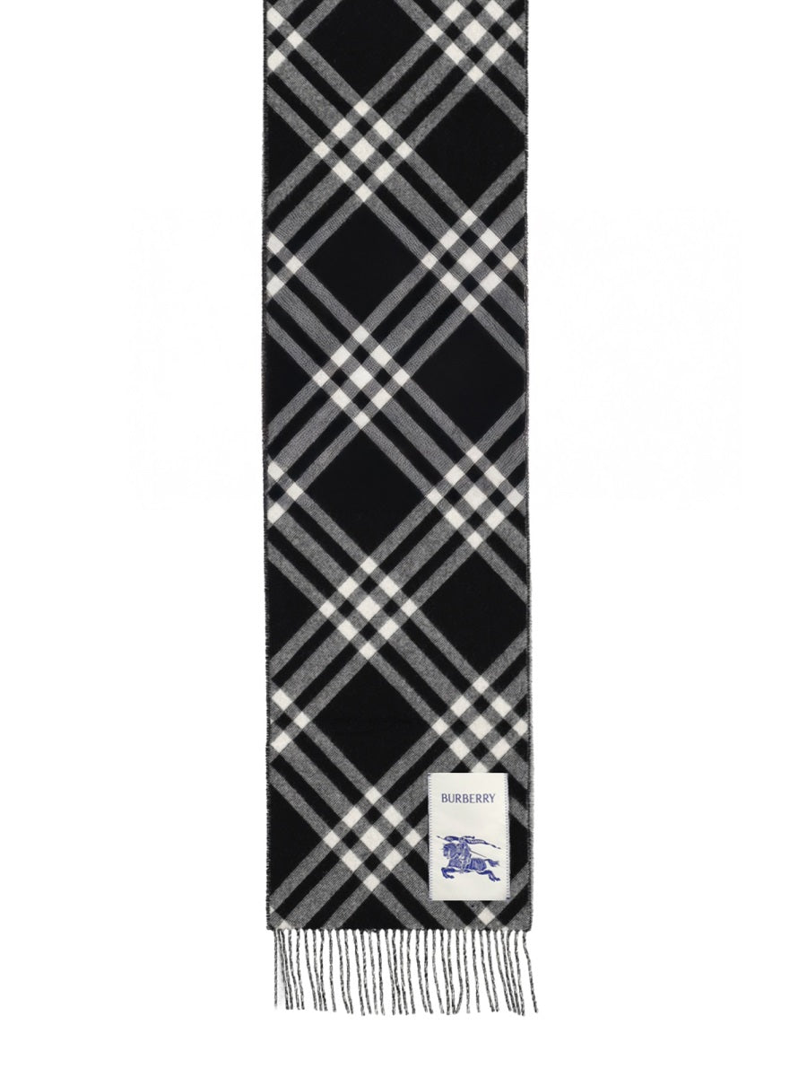 Burberry Women Sciarpa In Cashmere Check BURBERRY