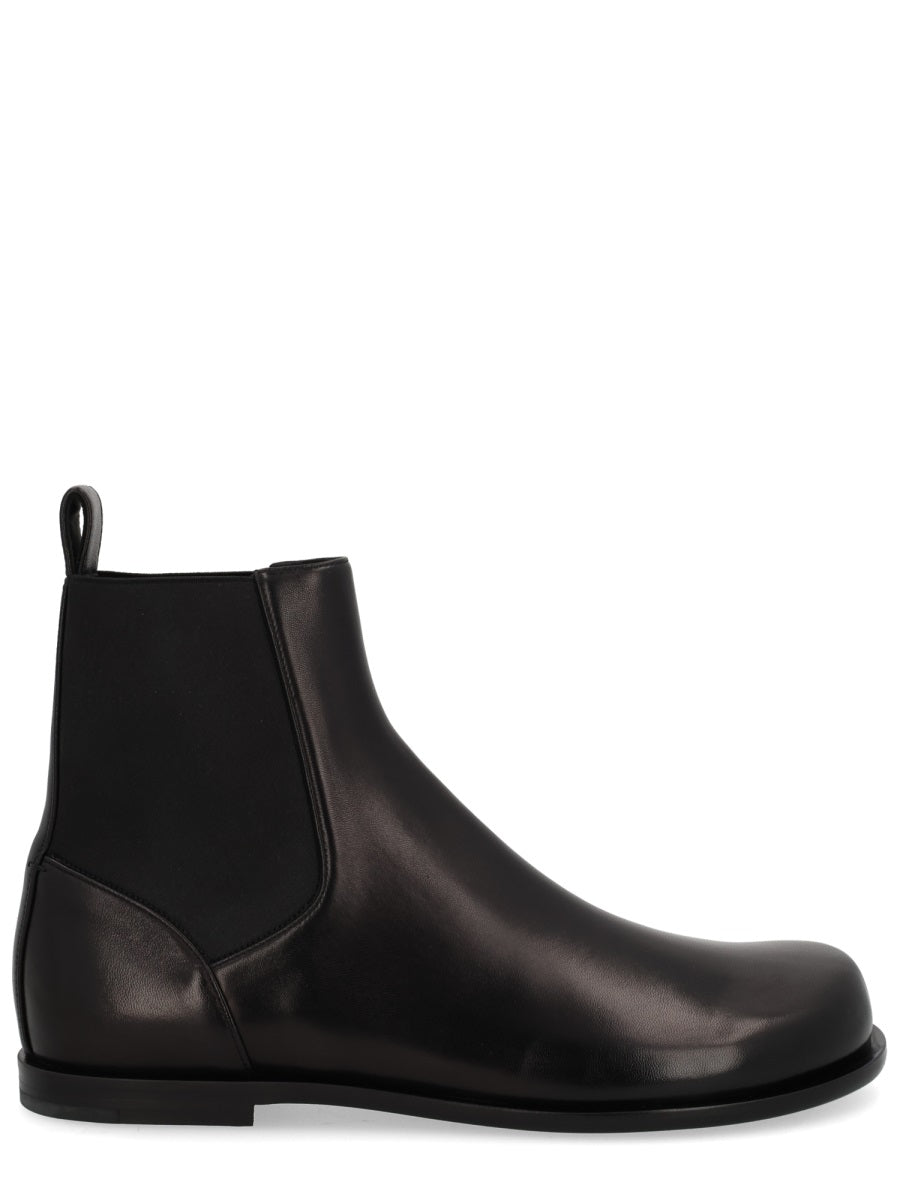 Fendi Men "Chelsea Squared Ff" Boot FENDI