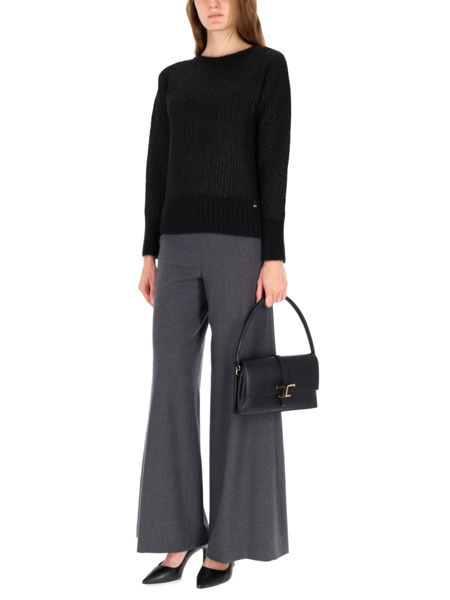 Herno Women Metallic Effect Sequin Jersey HERNO