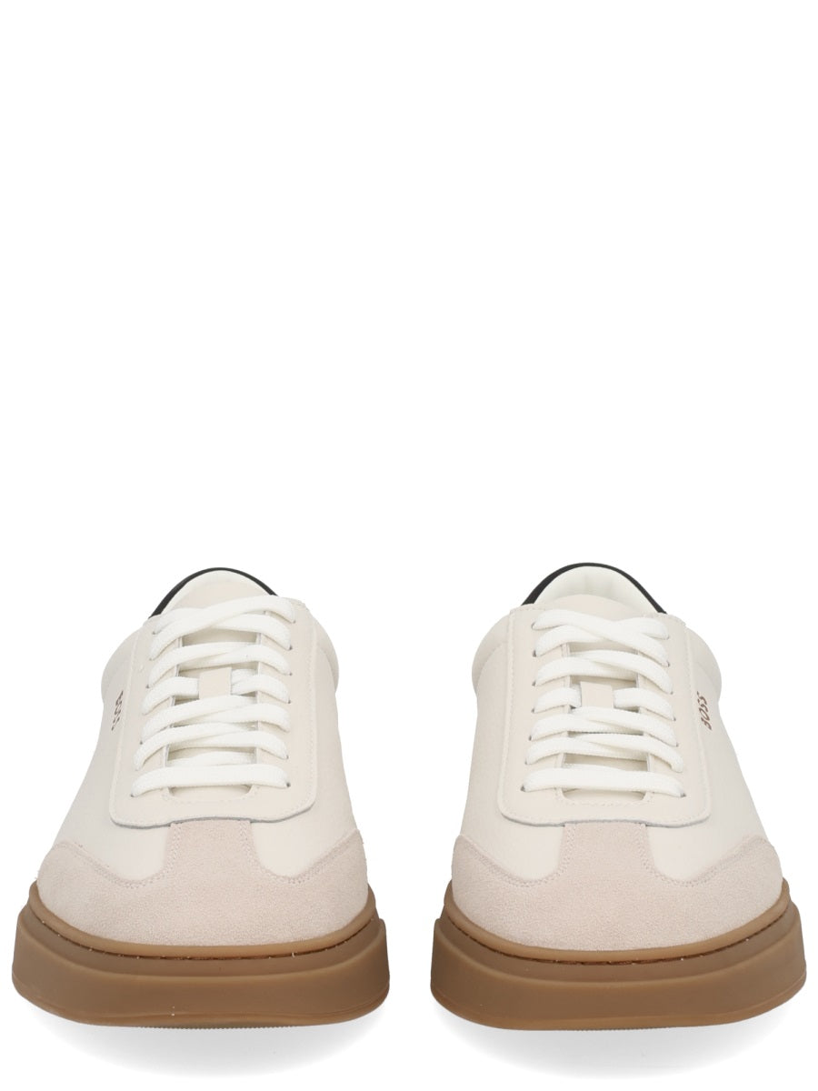 Boss Men Leather Sneaker BOSS
