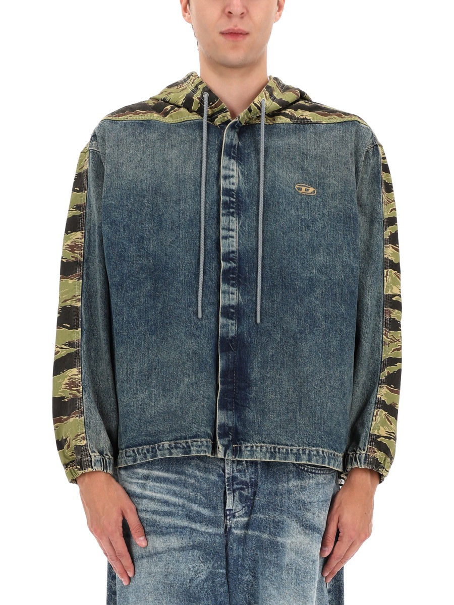 Diesel Men Hooded Jacket