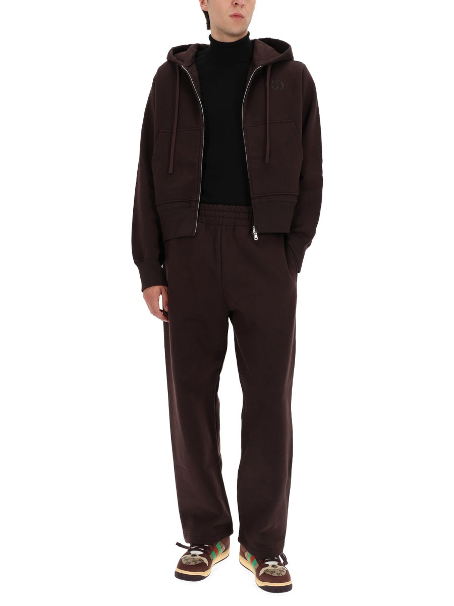 Gucci Men Sweatshirt With Logo Embroidery GUCCI