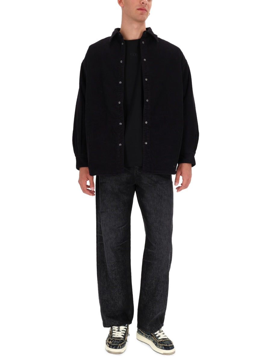 Diesel Men "S-Baggy-Padd-Hgbk" Shirt