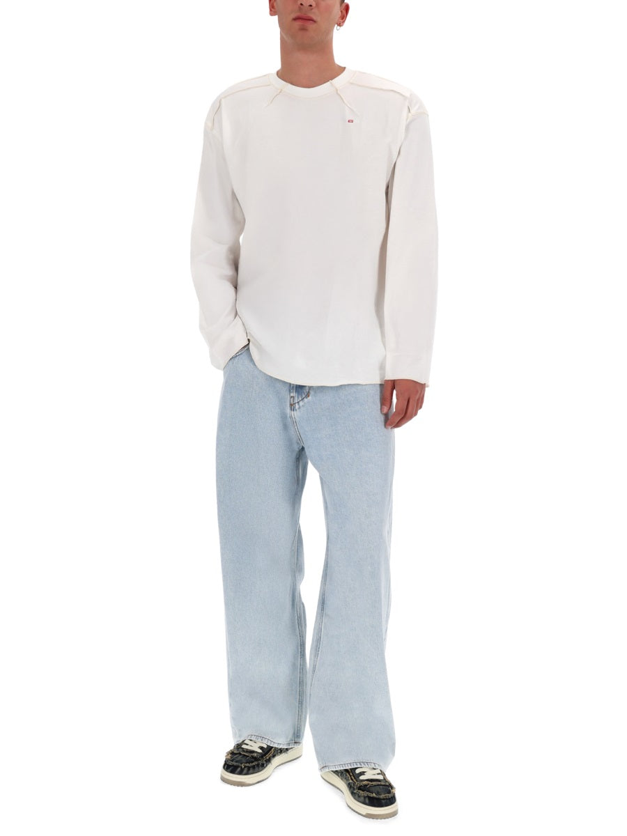 Diesel Men Cotton T-Shirt DIESEL