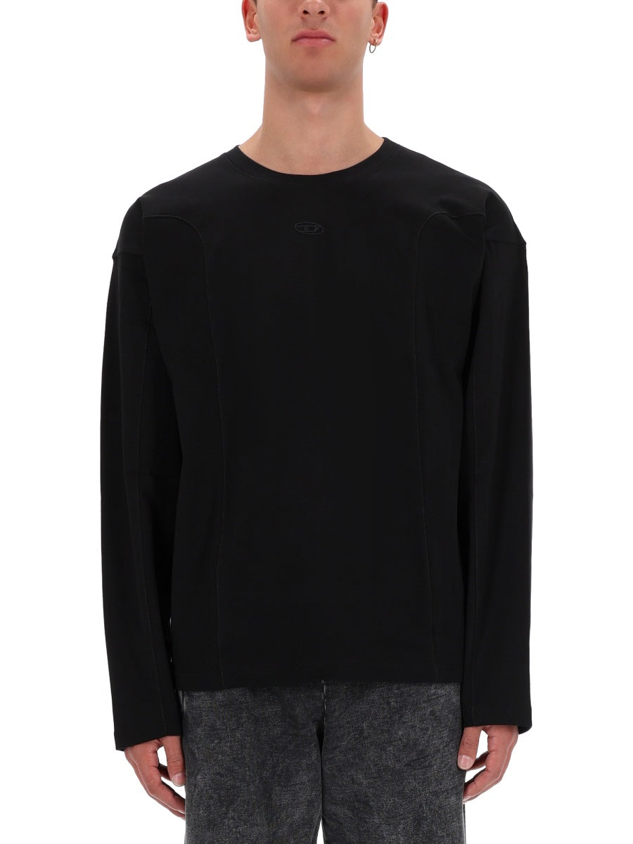 Diesel Men Cotton T-Shirt DIESEL